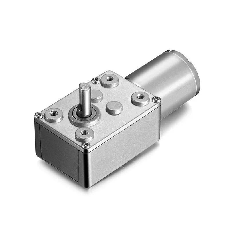 

DC 12V 35/60/65/110/220rpm High Torque Turbine Worm Gear Box Reduction Motor