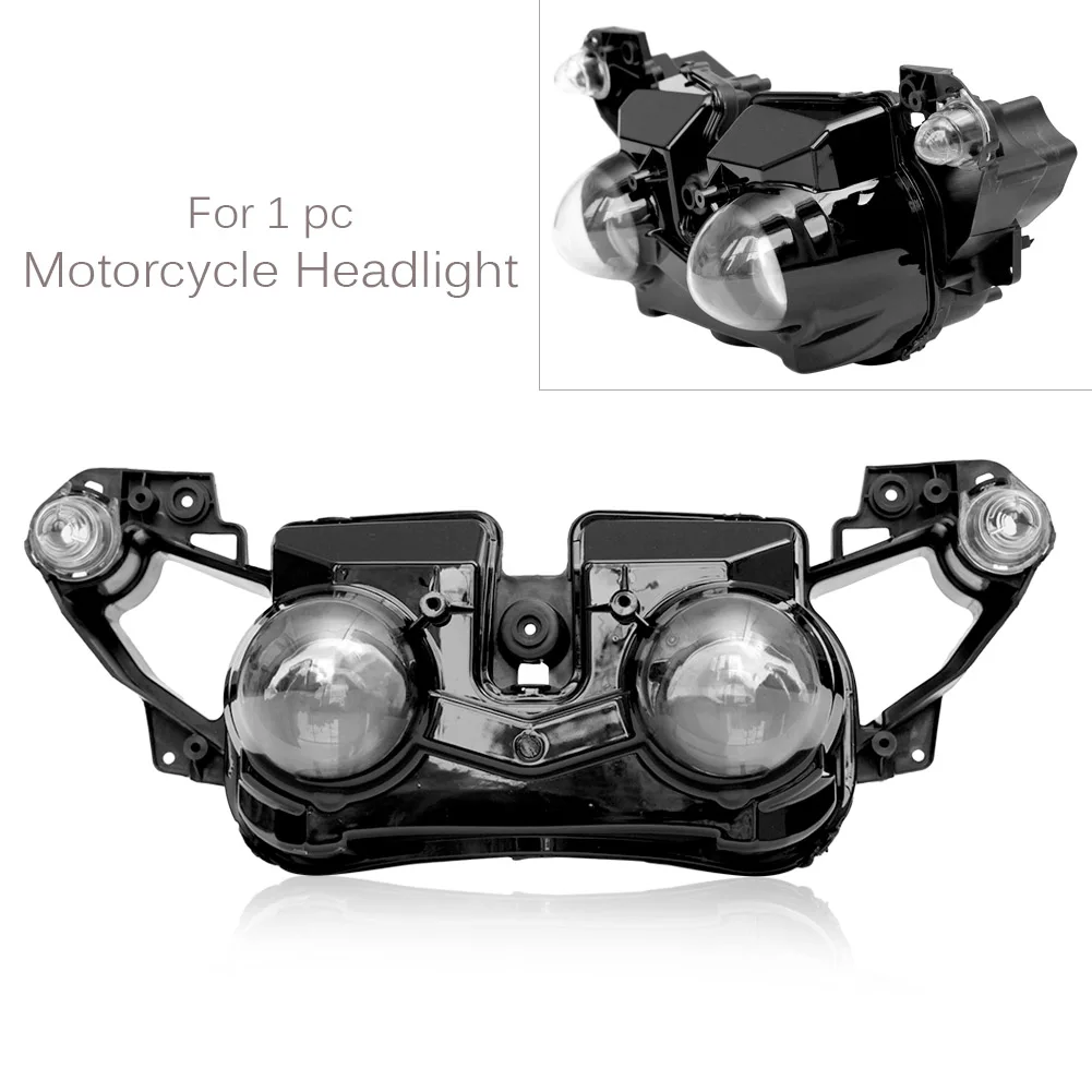 Фара для мотоцикла Yamaha YZF R1 2009 2010 2011 YZF-R1 черный цвет фара переднего мотора