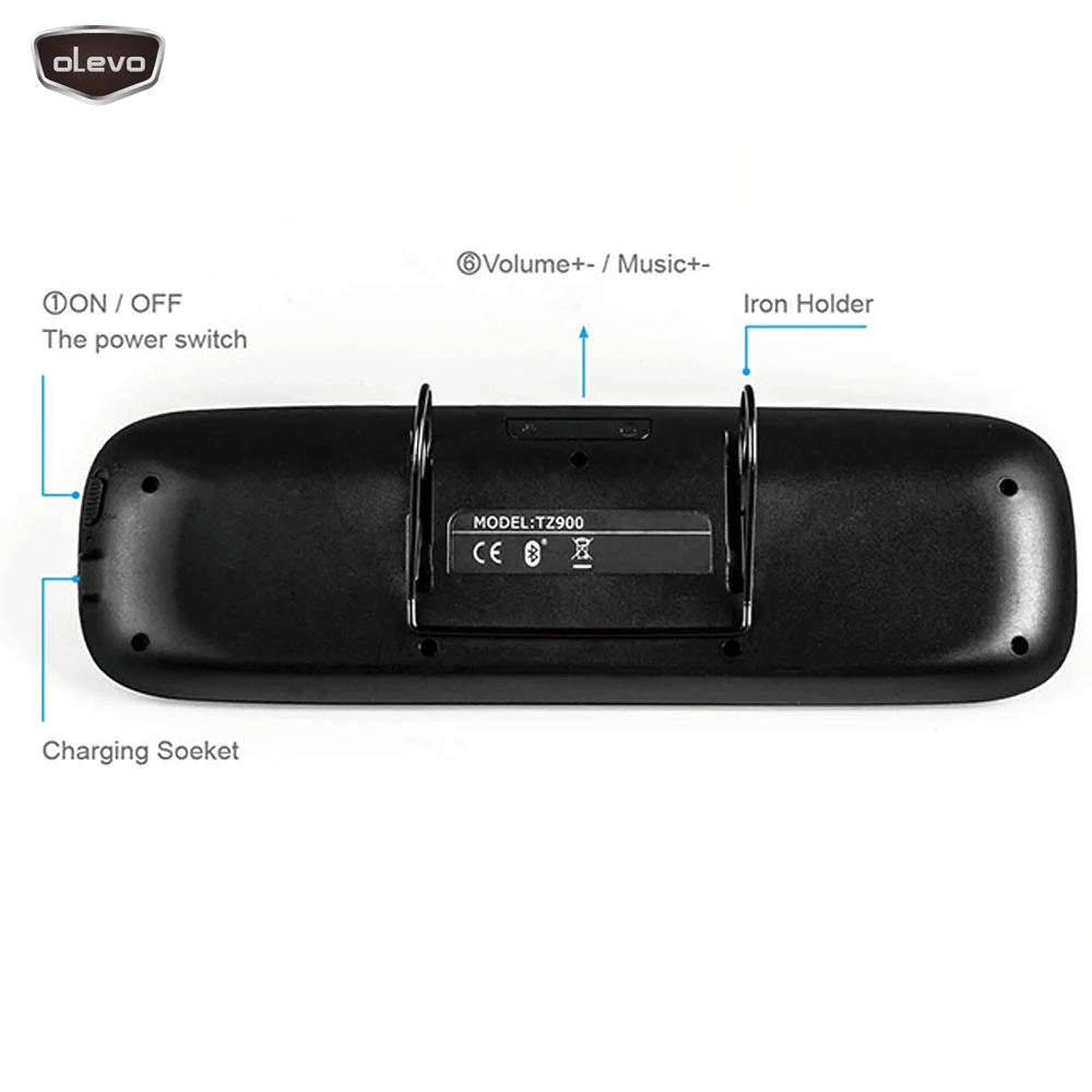 Беспроводная Автомобильная колонка Bluetooth Колонка для телефона MP3 музыкальный