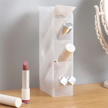 

Creative Multi-function 4 Grids Desktop Storage Box Case 4 Grid Sub-grid Make Up Cosmetic Holder Desk Pen Pencil Organizer J20