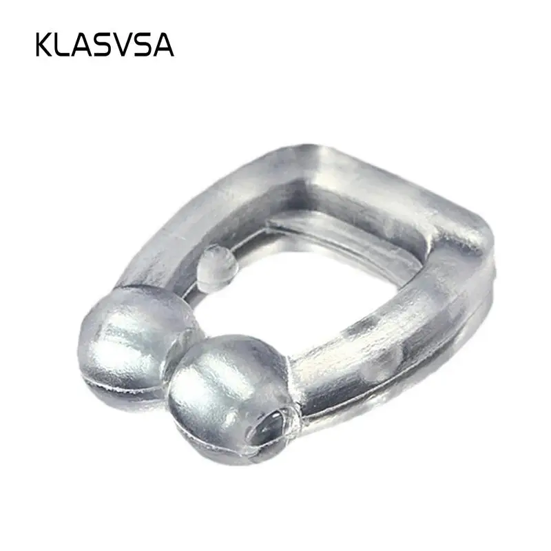 KLASVSA силиконовый Магнитный антивандальный зажим для храпа и носа поддон сна