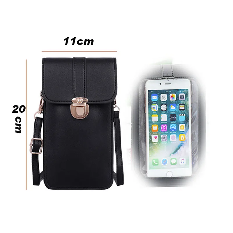 Touch Screen Purse With Cell Phone Window Senbos Small Crossbody
