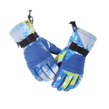 Winter Ski Gloves Men and Women Touch Screen Thickening Cold Waterproof Windproof Outdoor Riding Cotton Gloves