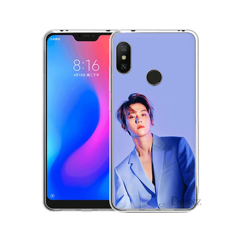 Мобильный чехол для телефона для Xiaomi Redmi 3S 3 4 6 4A 4X 5A 7 7A K20 экшн-камеры GO Pro Plus твердый переплет EXO baekhyun оболочки - Цвет: H3