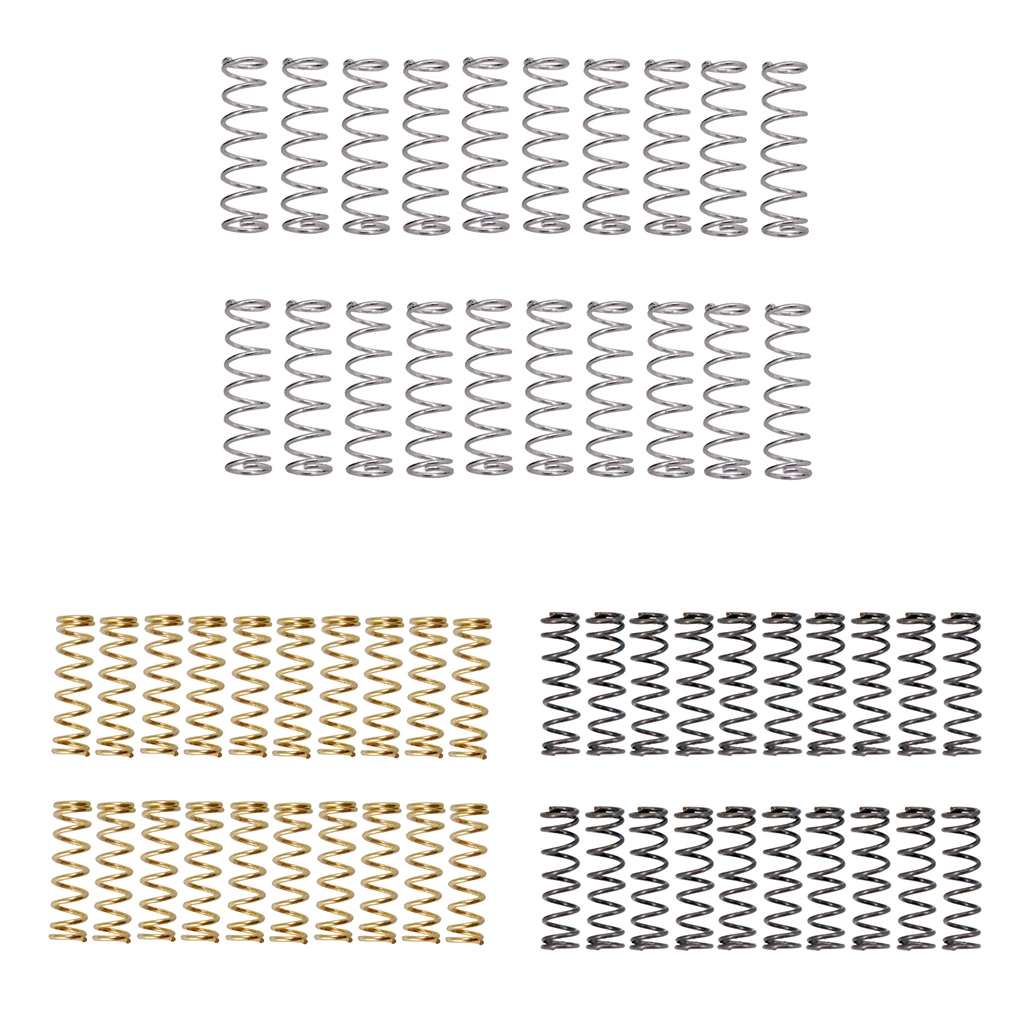 20 Pieces 16mm Humbucker Pickup Mounting Springs for Guitar Bass Pickups