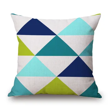 

Throw Pillow Case Geometric Cushion Covers Fashion Home Decoration Printed Pillow Covers Linen Pillow Case Bedroom Decor