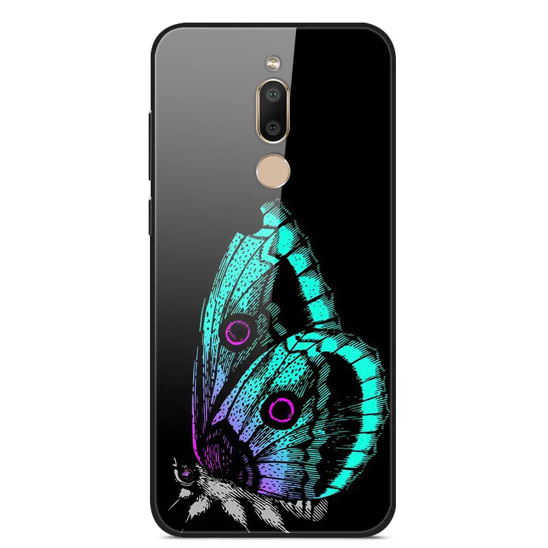 Чехол из закаленного стекла для Meizu note 9, мягкий бампер, 3D принт, чехол для Meizu 16XS X8 15 Lite M8 Lite M6T, стеклянный чехол для телефона - Цвет: 27