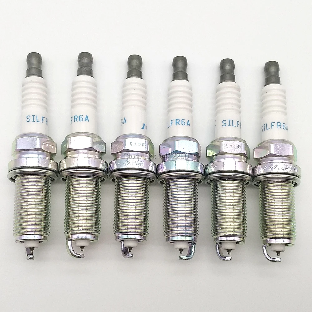 4-6pcs 22401AA670 Iridium Spark Plug fit for Subaru Forester Impreza Legacy Tribeca Outback WRX Tribeca 2.5L 3.6L SILFR6A 7913