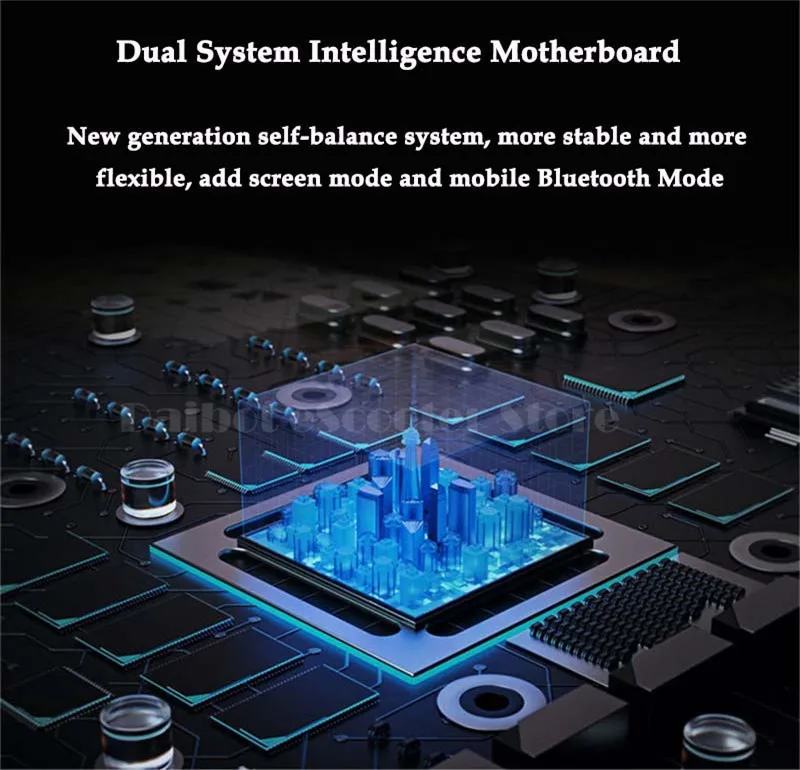 Daibot Off Road Electric Scooter Self Balancing Scooters Double System 1200W2 Adults Skateboard Hoverboard With BluetoothAPP   (28)