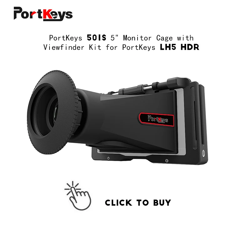 Portkeys LH5 HDR 1500nit сенсорный экран монитор 5 дюймов камера монитор 4K HLG, 3D LUT сигнал, сенсорная Удаленная камера