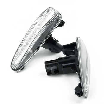 

2pcs Car Dynamic LED Front Side Marker Light Lamp Amber For Mitsubishi Lancer Evo X Side Marker Light Dynamic Light