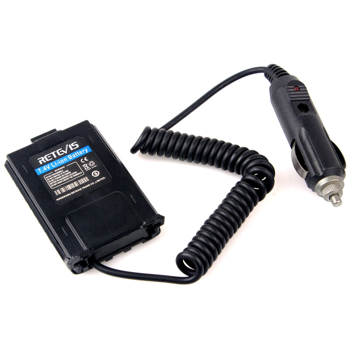 12V Retevis автомобиль радио Батарея Элиминатор адаптер для BF-UV5R RT-5R