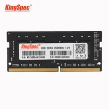 KingSpec Sodimm ram ddr4 8gb ram ddr4 dizüstü 4GB 8GB 2666mhz 1.2V ram DDR4 için laptop Memoria RAM dell 7577,ASUS Vivobook