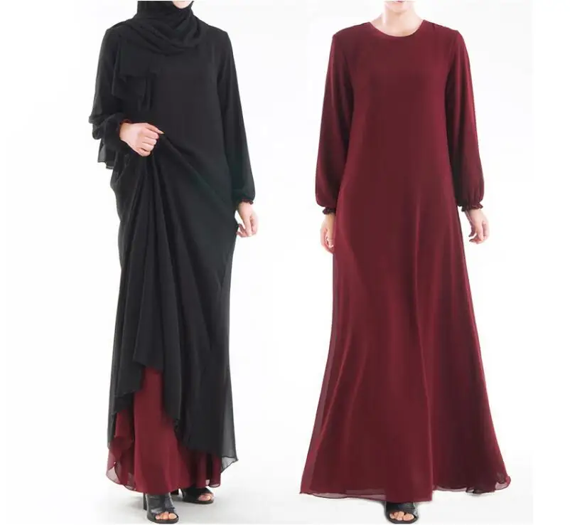 Хиджаб Kleid женское мусульманское платье халат Islamique Femme Morocco платья абайя, кафтан Roupas De Adulto Feminino Арабская одежда для женщин - Цвет: women burqa