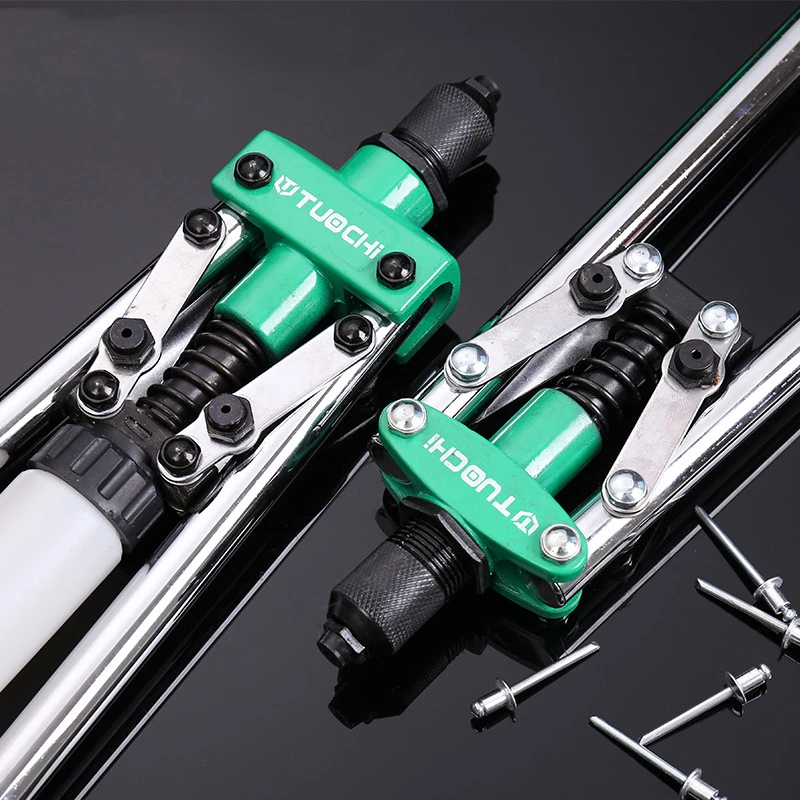 Industrial Grade Rivet Gun Double Handle Heavy Duty Nail Pulling Gun Environmental Protection Maintenance Decorative Hand Tool
