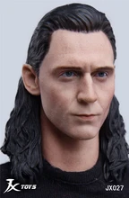 

1/6 Loki Head Sculpt With Hair Model For 12'' Male Action Figure Body