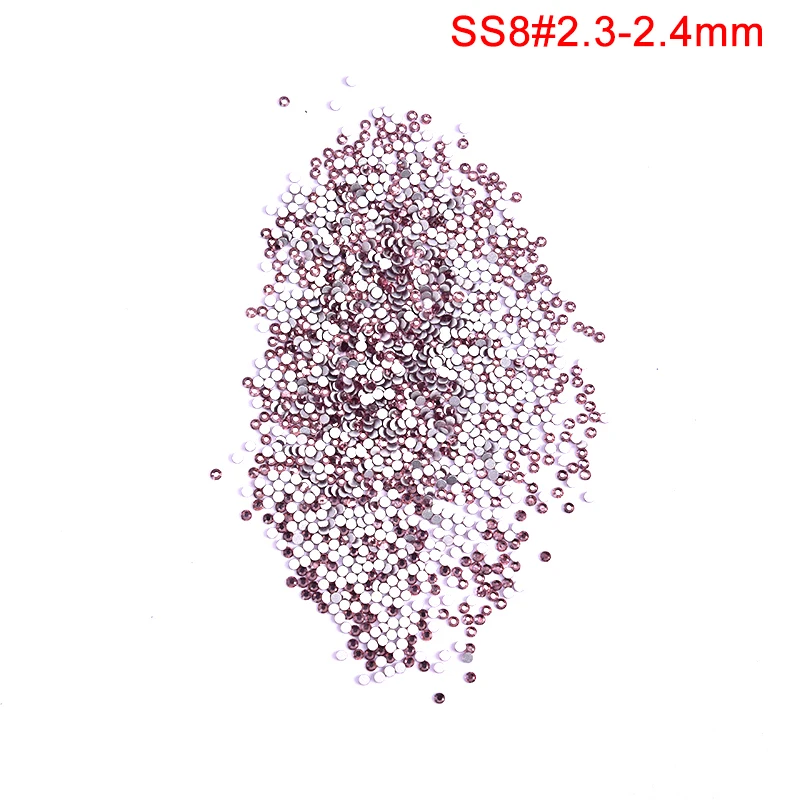 1Bag Fix Rhinestones For Nail Art Decoration Shoes And Dancing Decoration Super Glitter Flatback Multicolor Non Hot