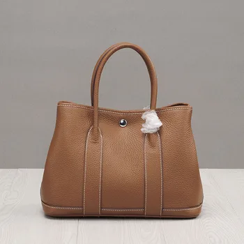 

2020 Shopping Bag Lychee Layer Suede Cowhide Garden Leather Dish Basket Tote Bag Luxury Handbags Women Bags Designer