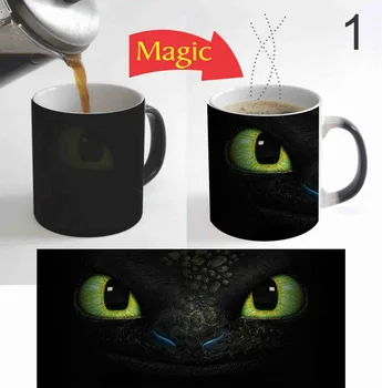 

Your Dragon Magic Mug Color Change Coffee Mug 11 Oz Gift - 1
