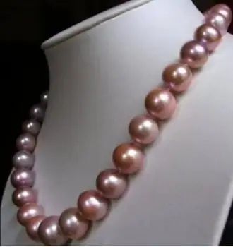 

classicAAA 11-12mm south sea round white pearl necklace19"