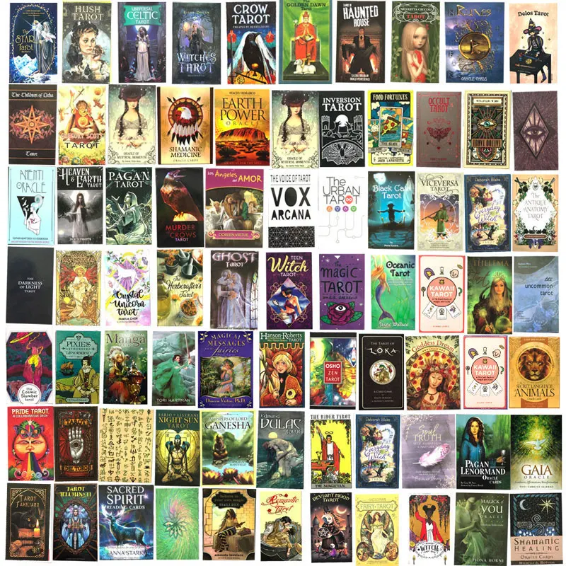 100Style Tarot Oracle Cards Rider Entertainment Chess And Game Heaven Earth Variety Of Options | Игрушки и хобби