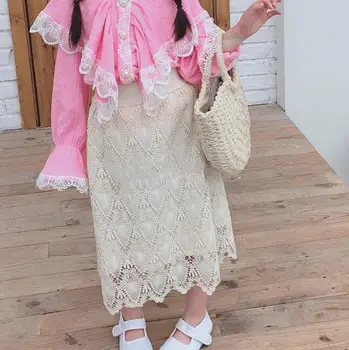 

2020 New Wholesale Girls Lace Skirt Spring Summer Good Quality Girls Skirts 2-7t PY384