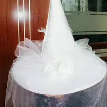 Шляпы ведьмы шапки аксессуар для костюма для взрослых Хэллоуин Необычные Хэллоуин косплей Декор ENA88