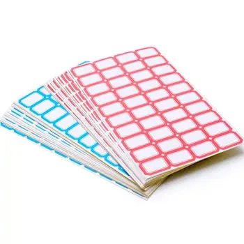 

2800pcs Self-Adhesive Label Paper Sticker blank label paper label Name Classify Blank Stickers for Home Office School Stationery