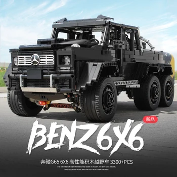 

MOC Technic Series 3300+PCS G63 AMG 6x6 Off Road Vehicle SUV Car Sets Model Building Blocks Bricks Kits Toys For Children Gifts