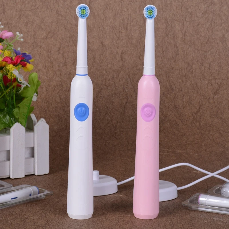 H1201 Rotary Electric Toothbrush Usb Induction Charging Rechargeable Toothbrush Adult 1 Set 3 Tooth Head Waterproof Cleaning Ora H1201 Rotary Electric Toothbrush Usb Induction Charging Rechargeable Toothbrush Adult 1 Set 3 Tooth Head Waterproof Cleaning Ora