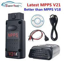 Mais recente mpps v18.12.3.8 principal + tricore + multiboot com breakout tricore cabo mpps v18 ecu chip tuning scanner melhor do que mpps v16