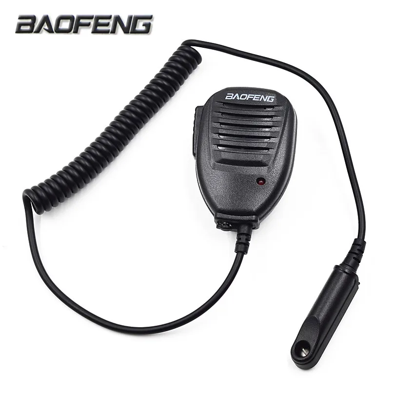 PTT Динамик микрофон для иди и болтай Walkie Talkie Baofeng Радио UV-9R плюс UV-XR BF-A58 GT-3WP BF-9700 BF-R760 трансивер