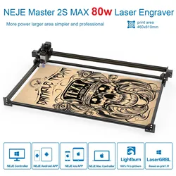 Polónia estoque 80w pro diodo máquina de corte a laser neje a40640 ponto comprimido mini módulo laser para diy com modulação ttl/pwm