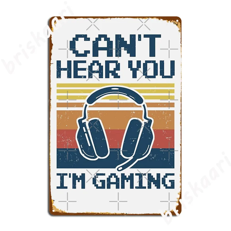 

Забавный игровой подарок для видеоигр, металлическая настенная забавная настенная вывеска, декор для кинотеатра, гостиной, жестяная вывеска, плакаты