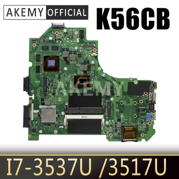 

K56CM Laptop motherboard for ASUS K56CB K56C S550CB S550CM original mainboard I7-3537U/3517U GT740M