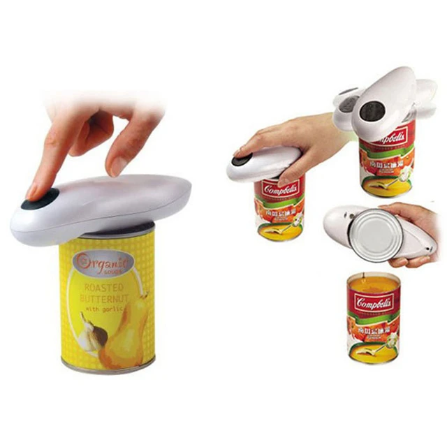 Electric Can Opener Automatic Jar Opener Rechargeable Can Opening Machine  with Replaceable Blade Smooth Edge Kitchen Gadget - AliExpress