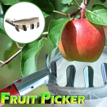 Outdoor Fruit Picker Apple Orange Peach Pear Catcher Practical Garden Greenhouses Farm High Tree Picking Hand Tool Bag#45