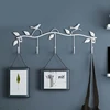 Birds Metal Wall Coat Rack And Hat Rack Multi-function Mounted Hook Hangers For Livingroom Bedroom Wrought Iron Coat Hook 1