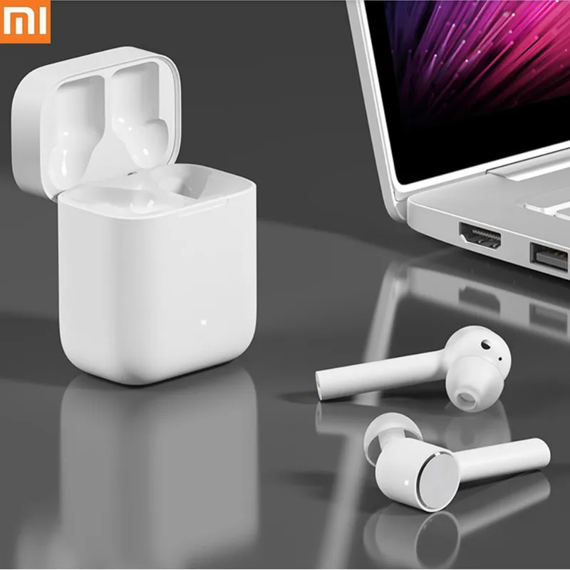 Оригинальная bluetooth-гарнитура Xiaomi Air TWS Bluetooth 4 2 ACC HD IPX4 Водонепроницаемая с зарядным