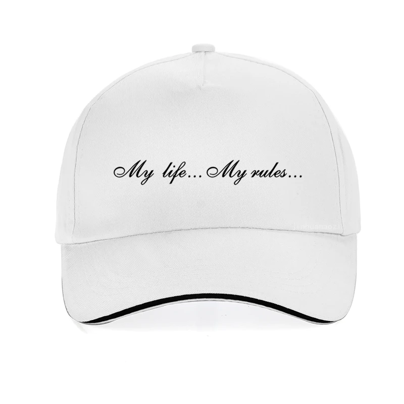 Рисунок 3 - Бейсболка с надписью My life...My rules