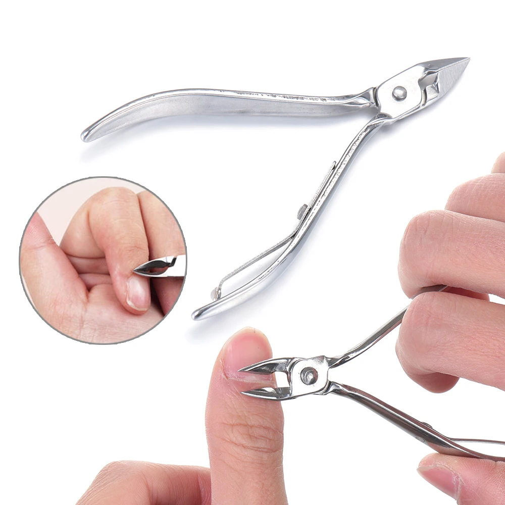 Hot Trimmer Scissor Toenail Toe Ingrown Clipper Edge Cutter Nail Plier Cuticle Pedicure Dead Skin Remover Manicure Art Tool | Красота и