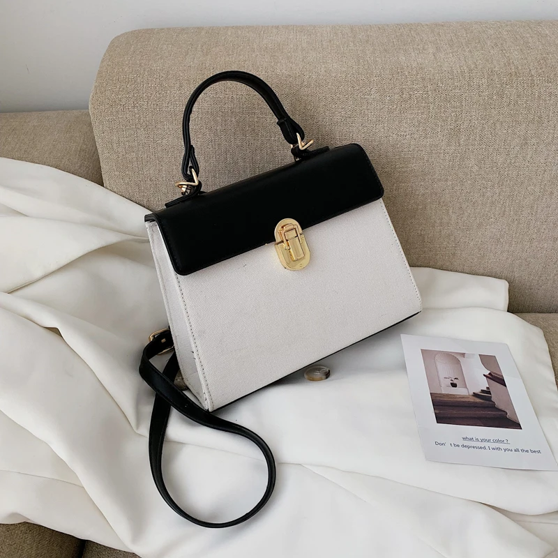 Роскошная Брендовая женская большая сумка тоут модная Новая высококачественная женская дизайнерская сумка из искусственной кожи с замком - Цвет: black