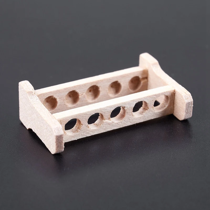 Миниатюрный 1:12 для кукольного домика, набор для лабораторных тестовых трубок L 3,7 см