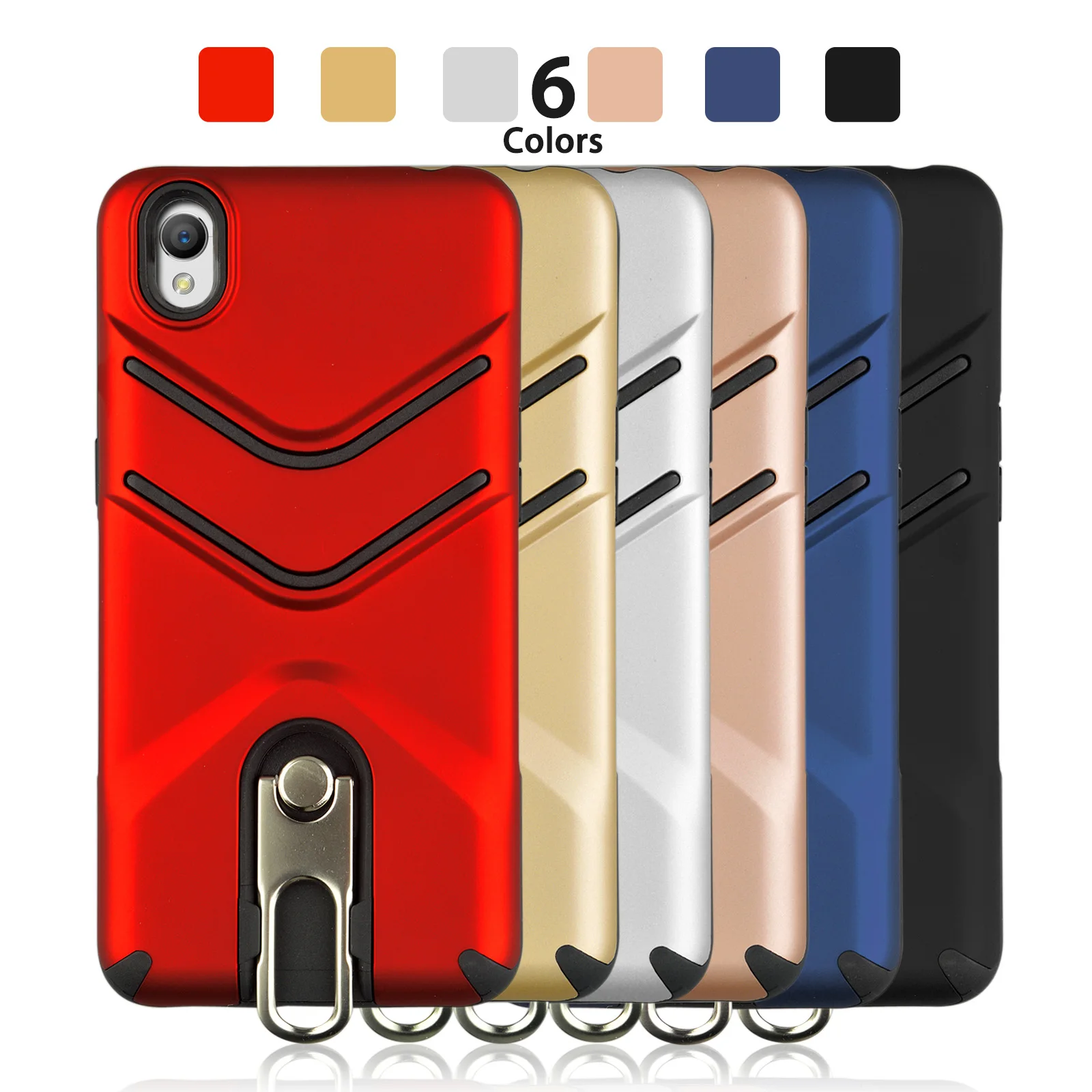 Для OPPO A37 TPU + PC Гибридный чехол защитный матовый ручной сенсорный трансформатор с