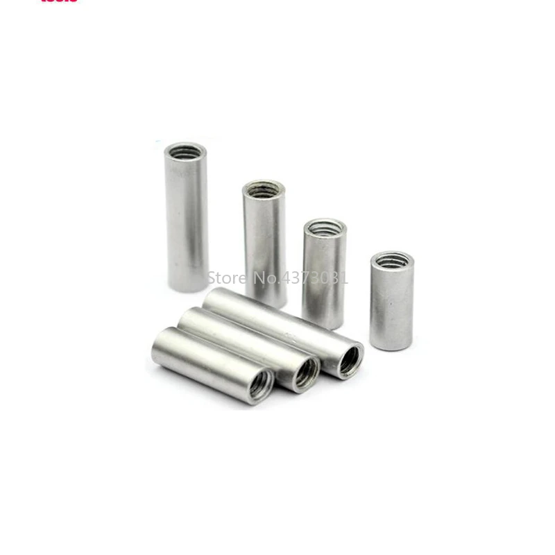 10-pieces-Diy-Knife-material-Making-knife-Handle-screw-Cylindrical-Nuts-Connecting-pipe-rivet-Cheese-M4 (4)