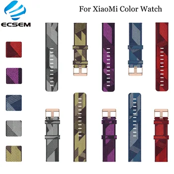

Ecsem Replacement Bracelet For XiaoMi Color Watch Band Strap For Garmin vivoactive 4 Band Durable Nylon Sport Accessories Belt