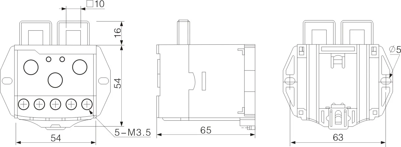 Description Picture 2 of itemSamwha-Dsp EOCR-SS-220 Electronic Overload Relay Motor Protector Thermal Overload Relay (Easy Type)(Un:90-260VAC)