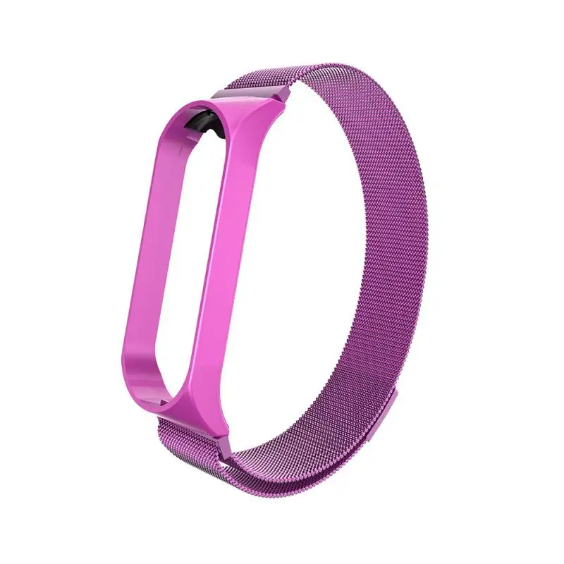 Для mi band 3 4 ремешок металлический браслет на запястье ремешок mi band 3 4 ремешок на запястье SmartBand mi band 3 для Xiaomi mi Band 3 4 - Цвет: 6