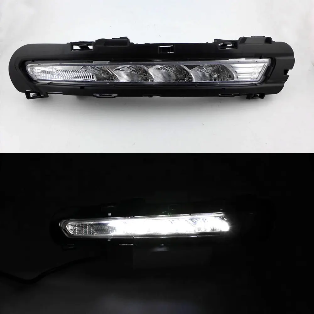 DRL Дневной светильник для Ford Mondeo 2011 2012 2013 Белый левый и правый противотуманных фар