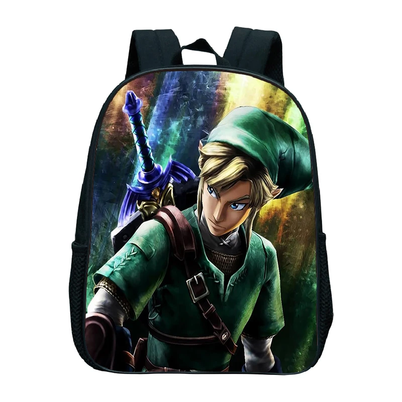 Милый легенда о Зельде Рюкзак Дети Мини Книга Mochilas Link малыш каваи Детский сад Дети начальной школы ранец - Цвет: 4